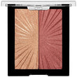 wet n wild MegaGlo Blushlighter| Blush & Highlighter Duo| Shimmer Metallic Finish| Flash Me