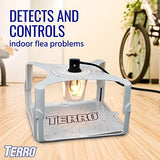 TERRO T231 Flea Trap Refills - Replacement Flea Trap Glue Boards - 3 Pack,White