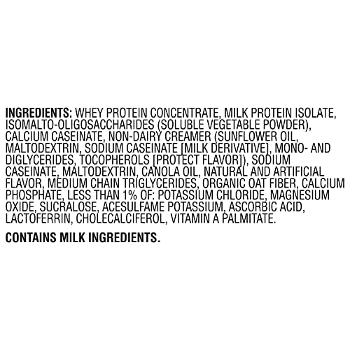 Muscle Milk Genuine Protein Powder, Vanilla Creme, 32g Protein, 5 Pound, 32 Servings