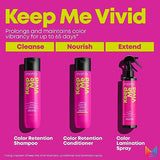 Matrix Keep Me Vivid Shampoo | Prolongs Color Vibrancy & Enhances Shine | Sulfate-Free | For Color Treated Hair | Gently Cleanses Hair | Salon Shampoo | Packaging May Vary | 10 Fl. Oz.