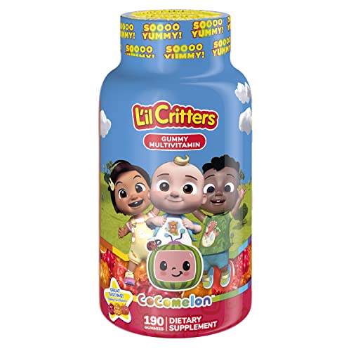 L’il Critters CoComelon Daily Gummy Multivitamin for Kids, 190 gummies