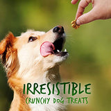 Fruitables Crunchy Baked Low Calorie Training Treats for Dogs | Crispy Bacon Apple Flavor | 7 Ounces (2386)