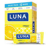 LUNA Bar - Variety Pack - Gluten-Free - Non-GMO - 7-9g Protein - Made with Organic Oats - Low Glycemic - Whole Nutrition Snack Bars - Amazon Exclusive - 1.69 oz. (12 Count)