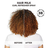 Carol’s Daughter Hair Milk Curl Refresher Spray for Curls, Coils and Waves, with Agave, Sweet Almond and Wheat Protein, Hair Refresher Spray, 10 fl oz