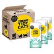 Purina Tidy Cats Unscented Cat Litter, Free & Clean Clumping Clay Cat Litter, Recyclable Box - 40 lb. Bag