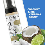 Wahl Pet Friendly Waterless No Rinse Shampoo for Animals – Oatmeal & Coconut Lime Verbena for Cleaning, Conditioning, Detangling & Moisturizing Dogs, Cats & Horses – 7.1 Oz - Model 820015A