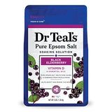 Dr Teal's Pure Epsom Salt Soak, Relax & Relief with Eucalyptus & Spearmint, 3lbs