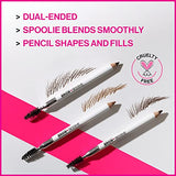 Eyebrow Pencil By Wet n Wild Brow-Sessive Brow Makeup Pencil Liner Blending Brush, Precise, Fine Tip, Shapes, Defines, Fills, Medium Brown