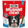 Milk-Bone Fresh Breath Brushing Chews, 18 Large Daily Dental Dog Treats