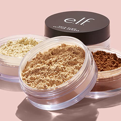 e.l.f., Halo Glow Setting Powder, Silky, Weightless, Blurring, Smooths, Minimizes Pores and Fine Lines, Creates Soft Focus Effect, Medium, Semi-Matte Finish, 0.24 Oz