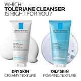 La Roche-Posay Toleriane Hydrating Gentle Facial Cleanser, Daily Face Wash with Ceramide and Niacinamide for Normal to Dry Sensitive Skin, Oil-Free, Fragrance Free