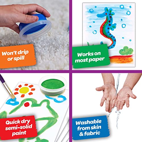 Crayola® Spill-Proof Kids Washable Paint Set