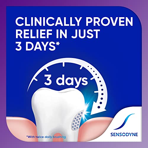 Sensodyne Rapid Relief Sensitive Toothpaste, Cavity Prevention and Sensitive Teeth Treatment - 3.4 Ounces