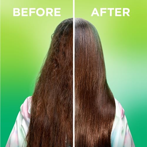 Garnier Fructis Sleek & Shine 10-in-1 for Frizzy, Dry Hair, Plant Keratin, 8.1 Fl Oz, 1 Count (Packaging May Vary)