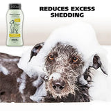 WAHL Shed Control Pet Shampoo for Dog Shedding & Dander – Lemongrass, Sage, Oatmeal, & Aloe for Healthy Coats & Skin – 24 Oz - Model 820005A