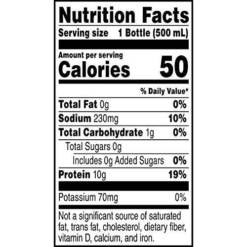 Gatorade Zero With Protein, 10g Whey Protein Isolate, Zero Sugar, vegetarian, Liquid Electrolytes, Cool Blue, 16.9 Fl Oz Bottle, 12 Pack