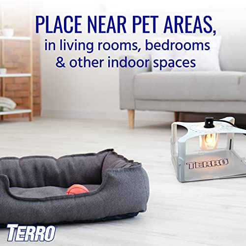 TERRO T230 Indoor Electric Flea Light Refillable Flea Trap and Killer