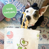 Nature Gnaws USA Turkey Tendons for Dogs - Premium Natural Chew Treats - Delicious Reward Snack for Small Medium & Large Dogs - Made in The USA 4 oz Bag