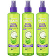 Garnier Fructis Style Curl Shape Defining Spray Gel for No Frizz, 8.5 Fl Oz, 3 Count (Packaging May Vary)