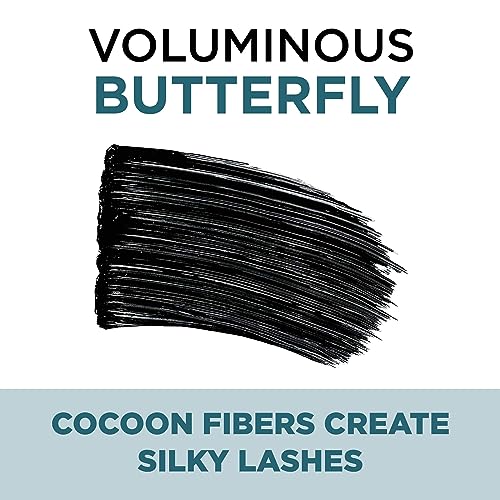 L’Oréal Paris Voluminous Butterfly Mascara, Blackest Black, 1 Tube