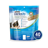 Dentalife DentaLife Made in USA Facilities Small/Medium Dog Dental Chews, Daily - (2) 47 ct. Pouches