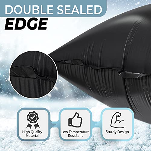 Winter Block Above Ground Pool Winter Air Pillow, Cover Float Premium Pillow for Winterizing Closing Aboveground Pools, Heavy Duty, Thick and Durable, 4’x4’