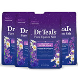 Dr Teal's Pure Epsom Salt Soak, Relax & Relief with Eucalyptus & Spearmint, 3lbs