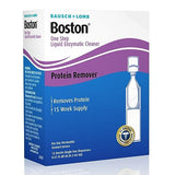 Boston One Step Liquid Enzymatic Cleaner, Protein Remover, 0.01 Fl Oz (1 Box of 15 Dispensers)