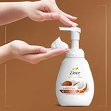 Dove Foaming Hand Wash Coconut & Almond Milk Pack of 4 Protects Skin from Dryness, More Moisturizers than the Leading Ordinary Hand Soap, 10.1 oz