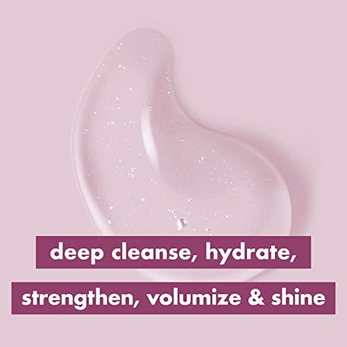 Love Beauty and Planet Sulfate-Free Shampoo Vegan Biotin & Sun-Kissed Mandarin Deep Cleanse, Hydrate, Strengthen, Volumize & Shine 5-in-1 Multi-Benefit Nourishing Shampoo 32 oz