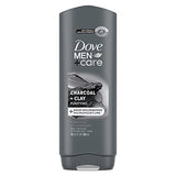 Dove Men+Care Body Wash Extra Fresh for Men's Skin Care Body Wash Effectively Washes Away Bacteria While Nourishing Your Skin, 18 Fl Oz (Pack of 4)