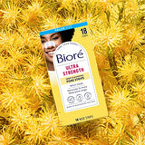 Bioré Witch Hazel Blackhead Remover Pore Strips, Nose Strips, Clears Pores up to 2x More than Original Pore Strips, features C-Bond Technology, Oil-Free, Non-Comedogenic Use, 18 Count