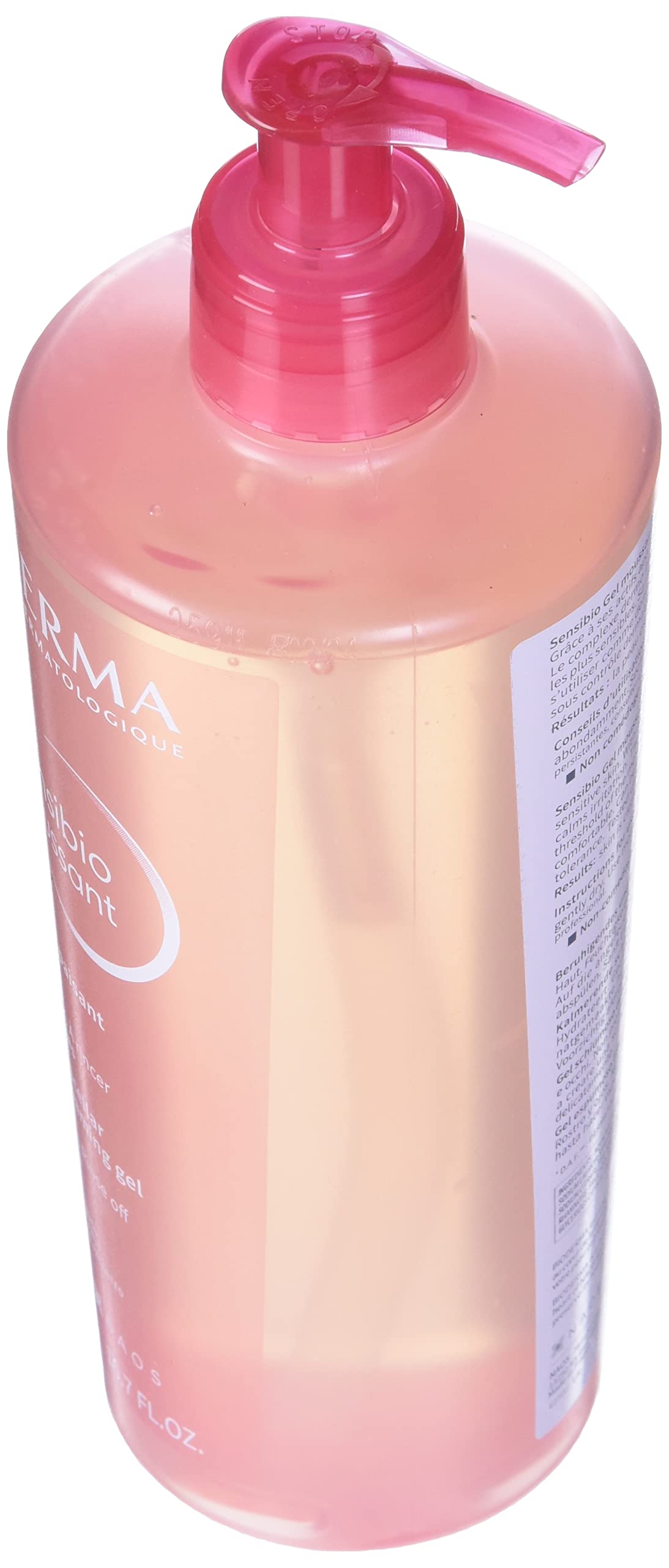 Bioderma Sensibio Foaming Gel Cleansing and Make-Up Removing Refreshing feeling for Sensitive Skin Unscented, 16.7 Fl Oz