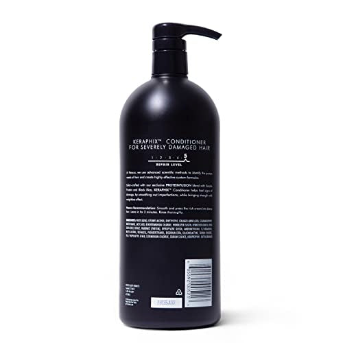 Nexxus Keraphix ProteinFusion Conditioner with Keratin Protein and Black Rice for Damaged Hair 33.8 oz