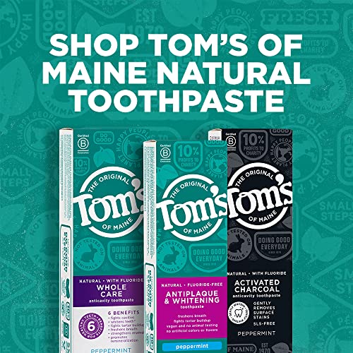 Tom's of Maine Natural Wicked Fresh! Fluoride Toothpaste, Spearmint, 4.7 oz. 2-Pack