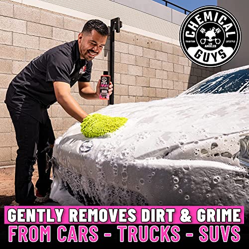 Chemical Guys CWS_402_64 Mr. Pink Foaming Car Wash Soap (Works with Foam Cannons, Foam Guns or Bucket Washes) Safe for Cars, Trucks, Motorcycles, RVs & More, 64 fl oz, Candy Scent