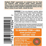 Puritans Pride Lutein 20 mg with Zeaxanthin Softgels, Supports Eye Health, 120 Count