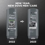 Dove Men+Care Body Wash Extra Fresh for Men's Skin Care Body Wash Effectively Washes Away Bacteria While Nourishing Your Skin, 18 Fl Oz (Pack of 4)