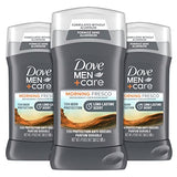 Dove Men+Care Antiperspirant Deodorant Stick Clean Comfort 72-Hour Sweat & Odor Protection Antiperspirant for Men With 1/4 Moisturizing Cream 0.5 oz (Packaging May Vary)