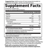 Garden of Life Dr. Formulated Whole Food Magnesium 421.5g Powder, Raspberry Lemon, Chelated Non-GMO Vegan Kosher Gluten & Sugar Free Supplement with Probiotics, Best for Anti-Stress Calm & Regularity