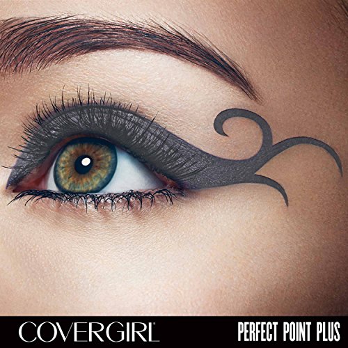 COVERGIRL Ink It By Perfect Point Plus Long Lasting Waterproof Eyeliner, Black, 0.012 Oz (Pack of 1)