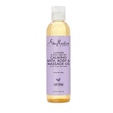 SheaMoisture Bath, Body and Massage Oil Lavender Wild Orchid Calming Moisturizer for Sensitive Skin 8 oz