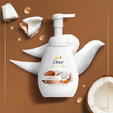 Dove Foaming Hand Wash Coconut & Almond Milk Pack of 4 Protects Skin from Dryness, More Moisturizers than the Leading Ordinary Hand Soap, 10.1 oz