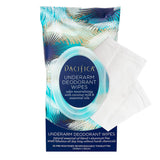 Pacifica Beauty, Coconut Milk & Essential Oils Underarm Deodorant Wipes, 30 Count, Remove Odor On-The-Go, Aluminum Free, Travel Friendly, Fresh Coconut Scent, Vegan and Cruelty Free