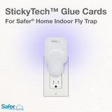 Safer Home SH503 Indoor Plug-In Fly Trap Refill Pack of Glue Cards for SH502 Indoor Fly Trap – 3 Pack