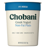 Chobani Non-Fat Plain Greek Yogurt, 40 oz.