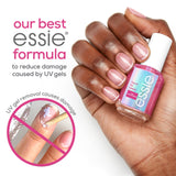 essie Nail Care, 8-Free Vegan, All In One Base Coat and Top Coat, strength and shine nail polish, 0.46 fl oz