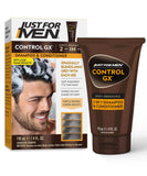 Just For Men Control GX Grey Reducing 2-in-1 Shampoo and Conditioner, Gradual Hair Color for Stronger and Healthier Hair, 4 Fl Oz - Pack of 3 (Packaging May Vary)