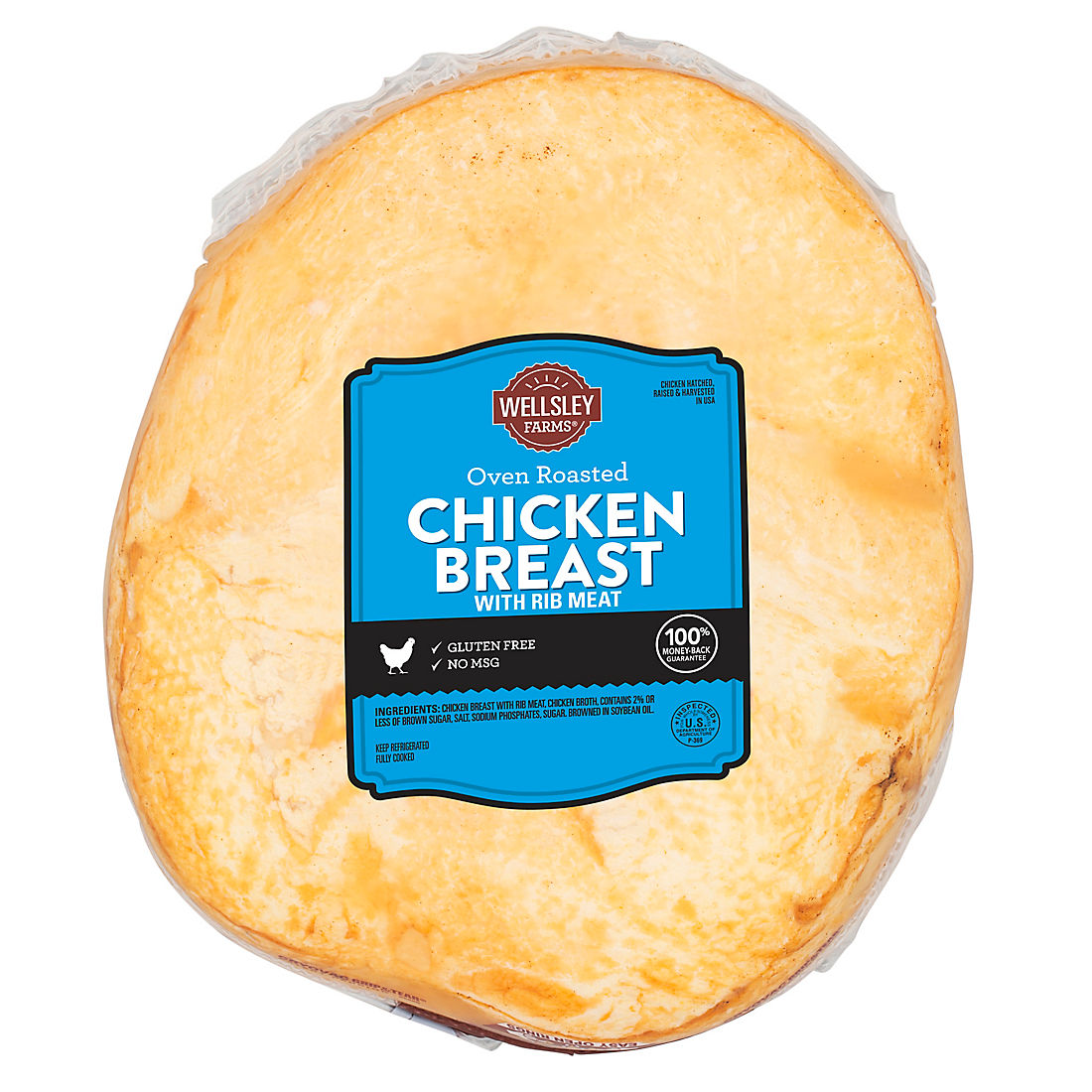 Oven-Roasted Chicken Breast, 0.75-1.5 lb Standard Cut